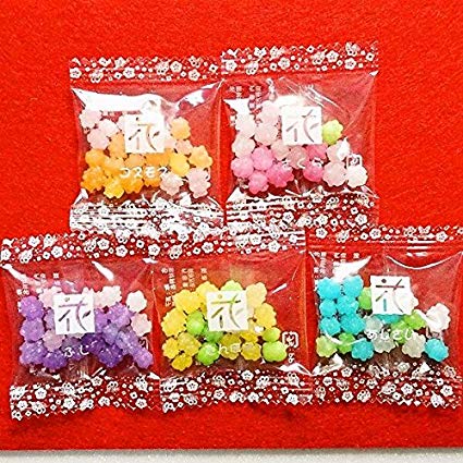 MARUTA Konpeito Japanese Sugar Candy a set of 50 bags