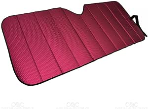 BDK Auto AS-311-RD: Motor Trend Red Sun Auto Shade