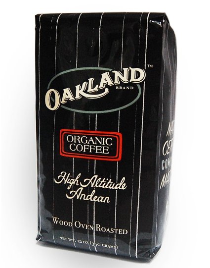 Oakland Coffee Works, Organic High Altitude Andean, Whole Bean Coffee