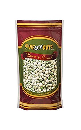 Wasabi Peas 2 lbs. (32 oz.) - We Got Nuts