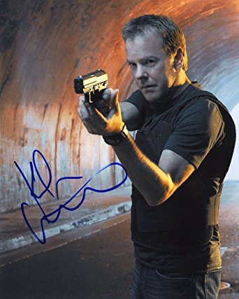 Keifer Sutherland - "24" Star - Authentic Autographed 8x10 Photograph