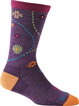 Darn Tough Vermont Women's Spring Garden Crew Light Cushion Hiking Socks