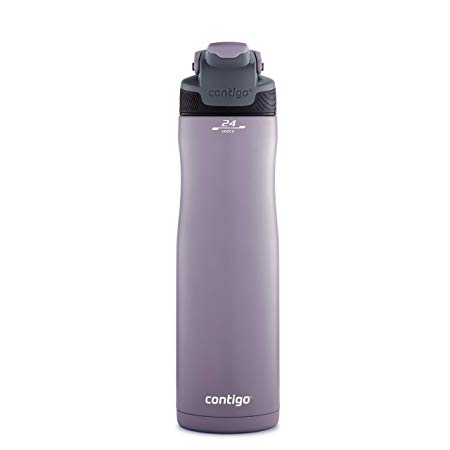 Contigo 2063294 Autoseal Chill Water Bottle, 24 oz, Dark Plum