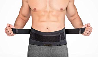 Copper Fit Men's Rapid Relief Back Support Brace with Hot/Cold Therapy