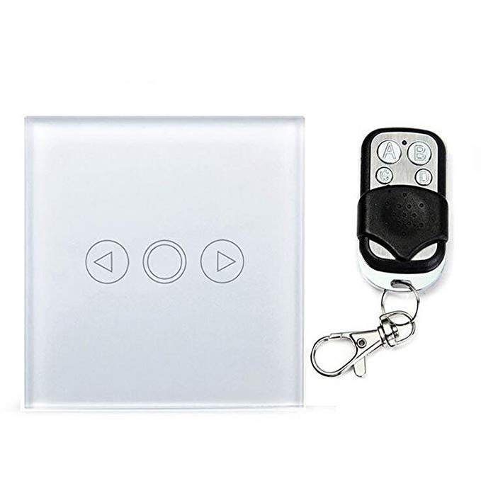 SUNDELY® Hi-Q 1 Gang 1Way Dimmer Crystal Glass Remote Control Touch LED Wall Light Switch