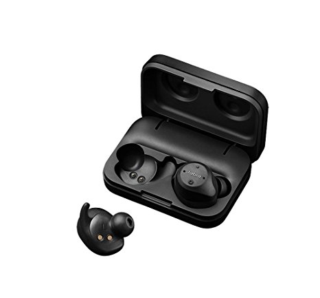 Jabra Elite Sport True Wireless Bluetooth Waterproof Fitness and Running Earbuds with Heart Rate and Activity Monitor Includes Advanced Charging Case with UPGRADED 13.5hrs BATTERY life - Black