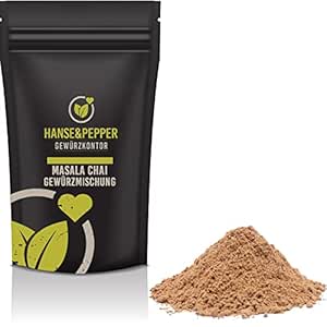 500g Masala Chai Gewürzmischung Shwarzer Tee mit Gewürzen Chai Spiced Black Tea