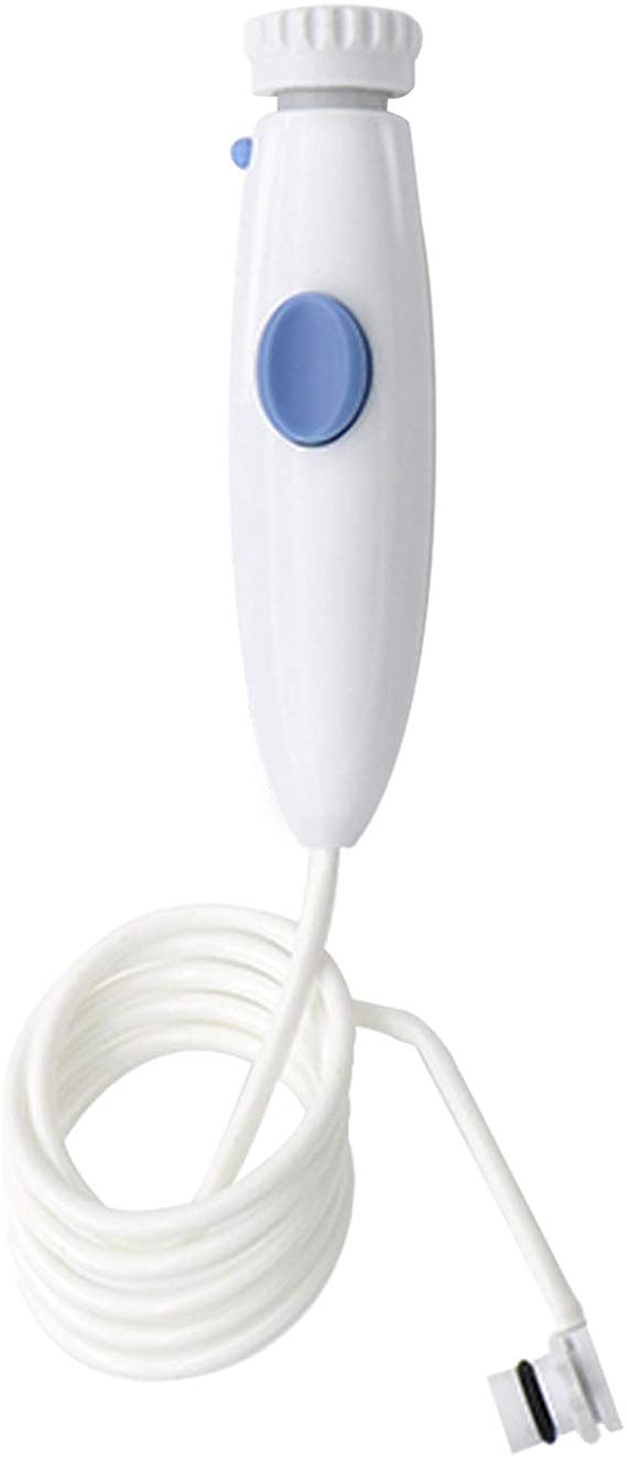 VINFANY Oral Hygiene Accessories Standard Water Hose Plastic Handle for Waterpik Oral Irrigator Wp-100 Wp-450 Wp-660 Wp-900, (White)
