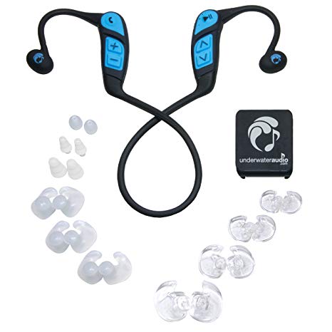 Underwater Audio Swimbuds Bluetooth Headphones Kit for Apple Watch (38mm/40mm)