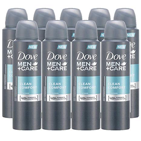 Dove Men   Care Clean Comfort Spray (9 pack)