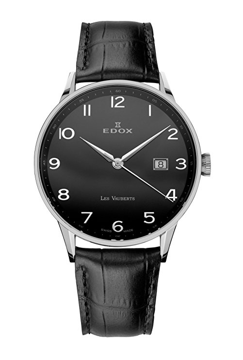 Edox Les Vauberts Men's Quartz Watch 70172-3N-NBN