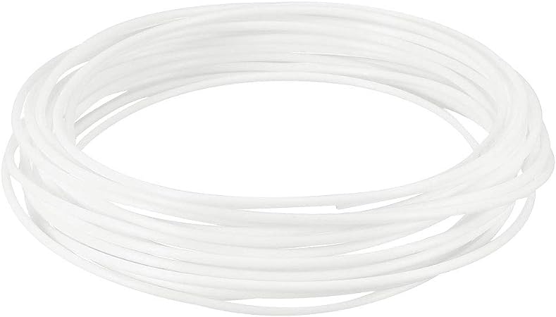 uxcell 3D Pen Filament Refills,16Ft,1.75mm ABS Filament Refills,Dimensional Accuracy  /- 0.02mm,for 3D Printer,White