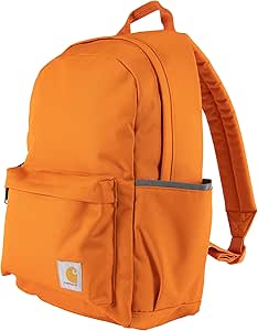 Carhartt 21L, Durable Water-Resistant Pack with Laptop Sleeve, Classic Backpack (Marmalade), One Size