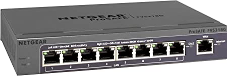 Netgear FVS318G ProSafe 8 Port Gigabit VPN Firewall