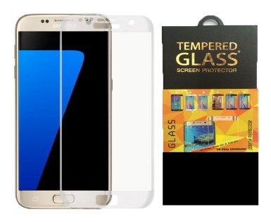Auto Rover screen protector for Samsung Galaxy S7 Edge Tempered Glass - High Definition - Full 100% Coverage(Transparent)