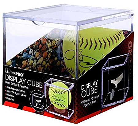 Ultra Pro Softball Display Cube Holder fits most Vinyl Funko Pop! Figures