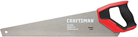 CRAFTSMAN Hand Saw, 20-Inch, Fine Finish (CMHT20881)