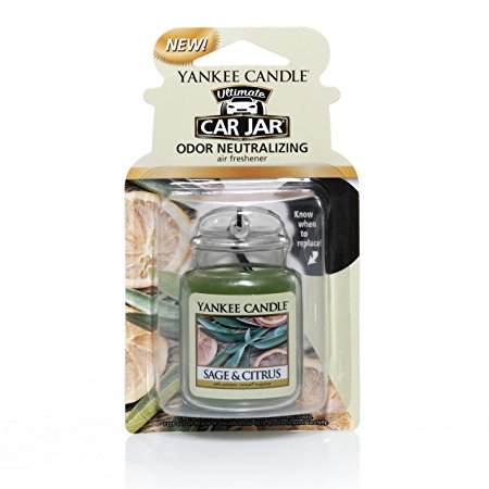 Yankee Candle Car Jar Ultimate, Sage & Citrus