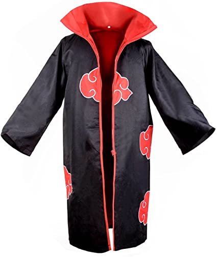 Naruto Akatsuki Organization Members Cloak Ninja Robe Hooded