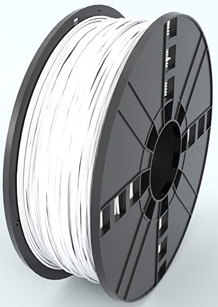 MG Chemicals White PETG 3D Printer Filament, 1.75 mm, 1 kg Spool
