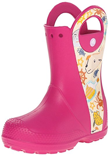 crocs Handle It Sea Life K Rain Boot (Toddler/Little Kid)