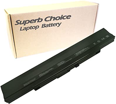 Superb Choice 8-Cell Battery Compatible with ASUS U52 U52F U53 U53S U53SD Series, PN: A31-U53 A42-U53 A32-U53 A41-U53