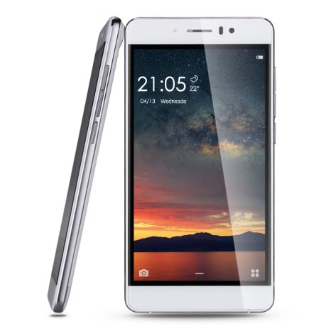 Unlocked Cell Phones JUNING 5.5" IPS HD Display Anroid 5.1 Quad Core 1GB/8GB 5.0MP Cameras Dual Sim Smartphones White
