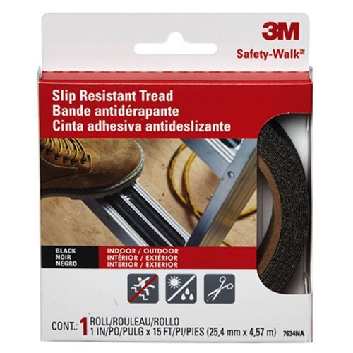 3M Safety-Walk Outdoor Tread, Black,  1-Inch by 180-Inch