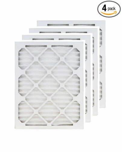 Filters Now 12x18x1 (11.5x17.5) MERV 8 Air Filter/Furnace Filters (4 Pack)