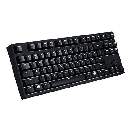 Cooler Master MasterKeys Pro S White Mechanical Gaming Keyboard, Cherry MX Red Switches, Per-Key White LED Lighting, TenKeyless