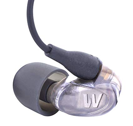 Westone UM1 High Performance Single Driver Noise-Isolating In-Ear Monitors - Clear