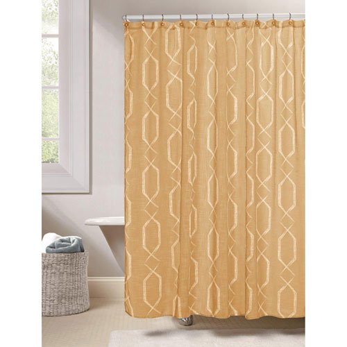 Duck River Textiles Arcadia Shower Curtain, Amber
