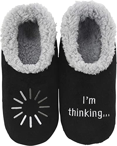 Snoozies Mens Pairable Slippers | Comfortable Slippers for Men | Fuzzy Mens Slipper Socks | Soft Sole Mens House Slippers | Multiple Sizes and Styles
