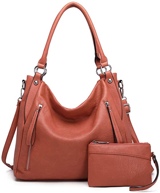 Women Handbags Shoulder Bags PU Leather Satchel Tote Bag Mutipocket Purse