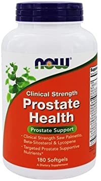 Now Foods Clinical Strength Prostate Health, Softgels, SizeLimit Pack of 270 Count Total