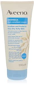 Aveeno Dermexa Emollient Cream 200ml (for very Dry Skin)