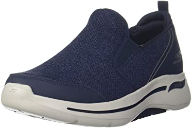 Skechers Mens Go Walk Arch Fit - Goodman-Charcoal-8.5 Shoes