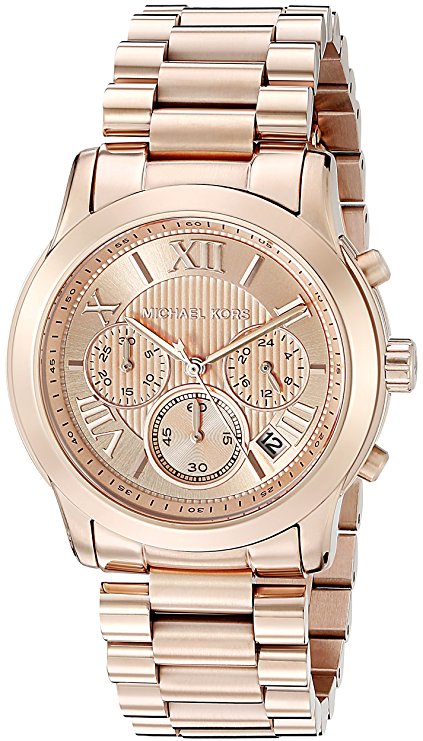 Michael Kors Women's Cooper Rose Gold-Tone Watch MK6275