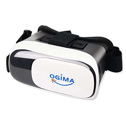 Ogima 3D VR Glasses VR Virtual Reality Headset 3D Glasses VR BOX for 3.5~6.0" ios Android Smartphones iPhone6 6s Plus/SamsungGalaxy