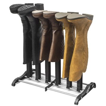 Sorbus® Boot Rack Shoe Storage Organizer- Holds 3 Pairs of Boots - Easy to Assemble - No Tools Required