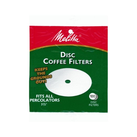 1 X Melitta - 3.5" Disc Coffee Filter