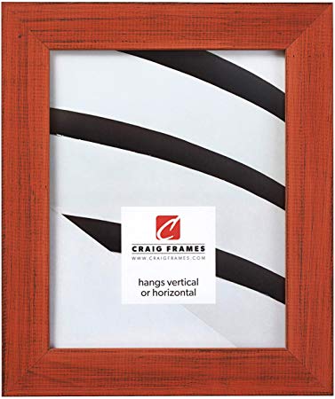 Craig Frames Jasper Picture Frame, 14 x 16 Inch, Country Bourbon Orange