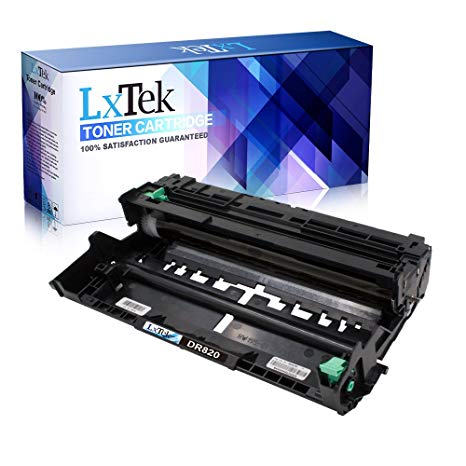 LxTek Compatible DR820 Drum Unit for Brother DR820 DR-820 TN850 TN880 for Brother HL-L6200DW MFC-L5900DW MFC-L5800DW HL-L5100DN MFC-L5700DW HL-L5200DWT MFC-L6800DW HL-L5200DW MFC-L6700DW (1 Black)