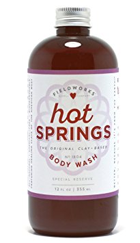 Hot Springs The Original Clay Based, Spa Quality, Natural Body Wash. Anti-Bacterial, Anti-Fungal, Eco-Friendly