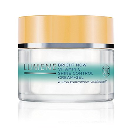 Lumene Bright Now Vitamin C Shine Control CR Gel, 1.7 Fluid Ounce