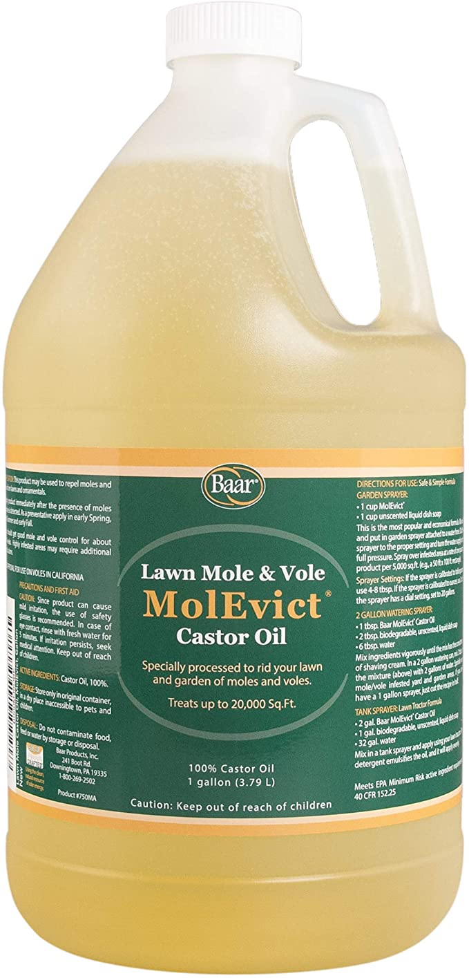 Lawn Mole Castor Oil MolEvict Gallon