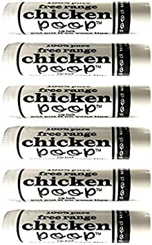 Chicken Poop Free Range Chicken Poop Lip Balm (6 ea)