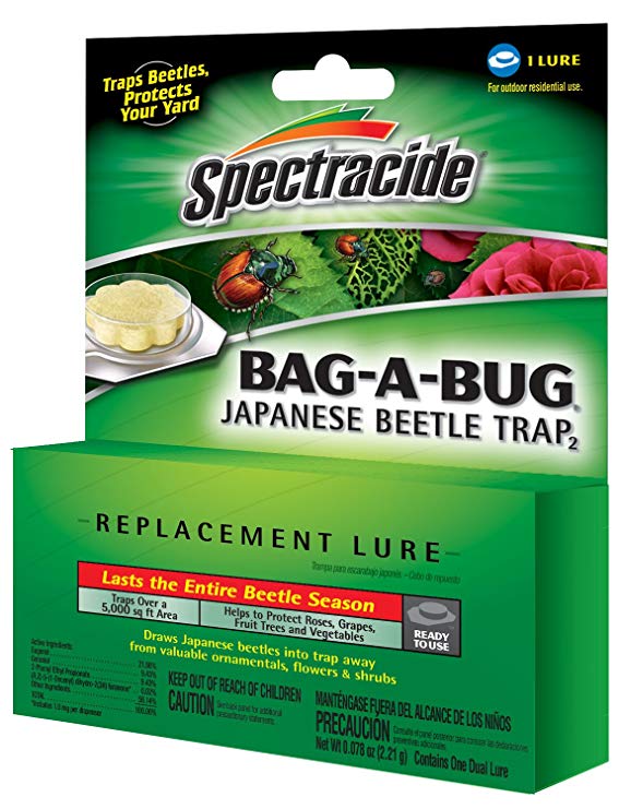 Spectracide 16905-1 Bag-A-Bug Japanese Beetle Trap Replacement Lure (Pack of 12)