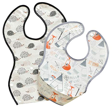 Waterproof Pocket Bibs Boy, Girl New Baby, Toddler Gifts 6-24 months Unisex