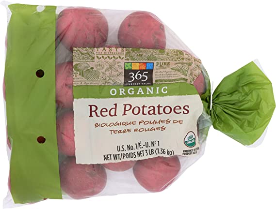 365 Everyday Value, Organic Red Potatoes, 3 lb Bag